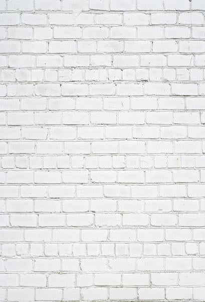 Kate Mur de briques Blanc Anniversaire Toile de fond pour la photographie