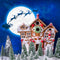 Kate Maison en pain d'épice Père Noël Rennes Toile de fond conçue par Mini MakeBelieve - Kate Backdrop FR