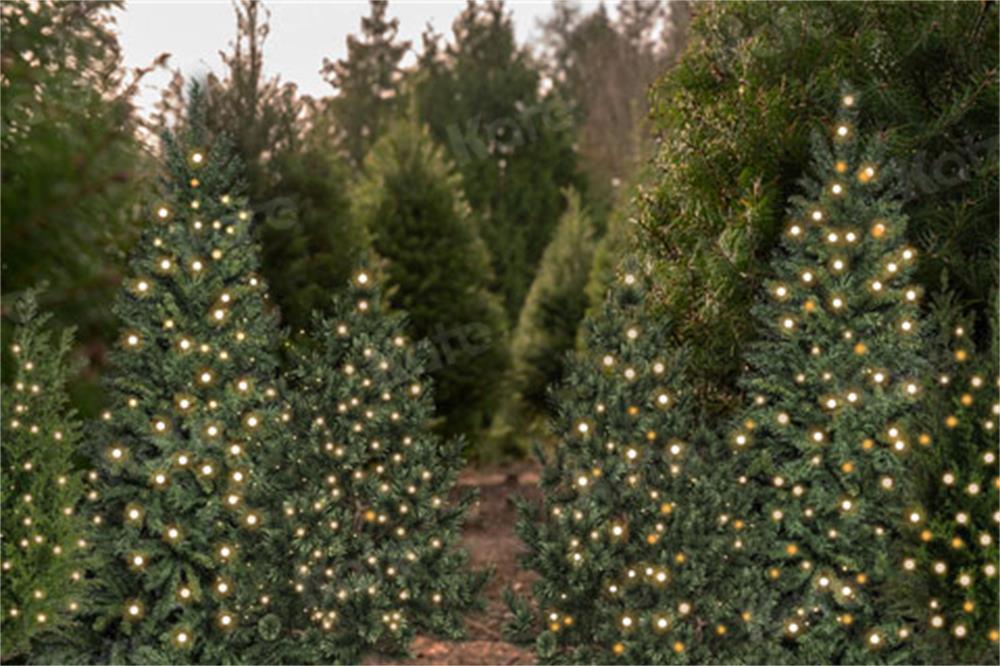 Kate Arbres de Noël Toile de fond Forêt pour la photographie - Kate Backdrop FR