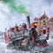 Kate Noël Train polaire Neige Hiver Toile de fond conçu par Mini MakeBelieve - Kate Backdrop FR