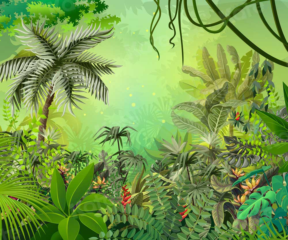 Kate Forêt Tropicale Été Toile de fond pour la photographie - Kate Backdrop FR