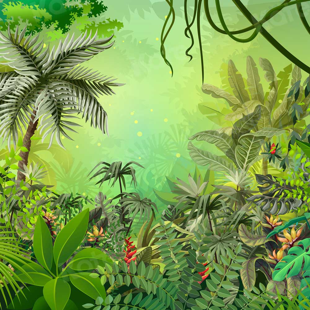 Kate Forêt Tropicale Été Toile de fond pour la photographie - Kate Backdrop FR