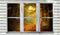 Kate Fenêtre Blanc Forêt Automne Toile de fond conçue par Chain Photography - Kate Backdrop FR