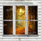 Kate Fenêtre Blanc Forêt Automne Toile de fond conçue par Chain Photography - Kate Backdrop FR