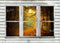 Kate Fenêtre Blanc Forêt Automne Toile de fond conçue par Chain Photography - Kate Backdrop FR
