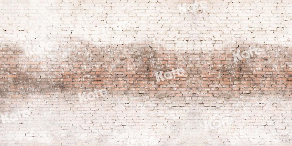 Kate toile de fond en brique rétro vieux mur conçu par Chain Photographie