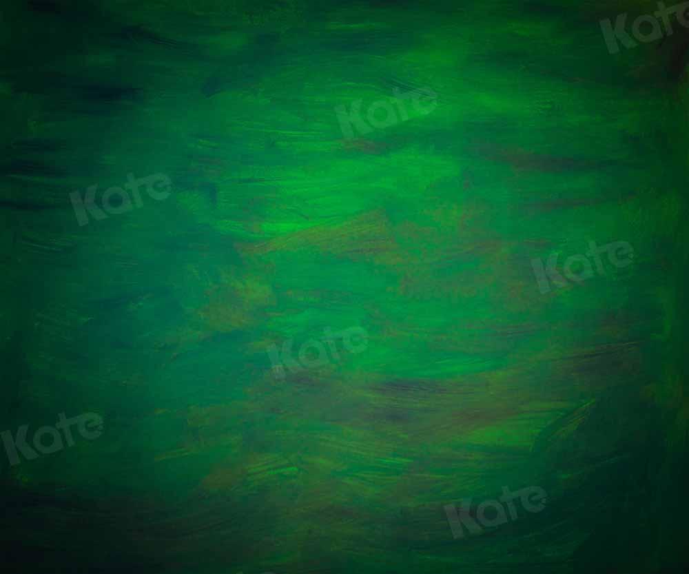Kate Vert foncé Abstrait Beaux-arts Toile de fond conçu par Kate Image - Kate Backdrop FR