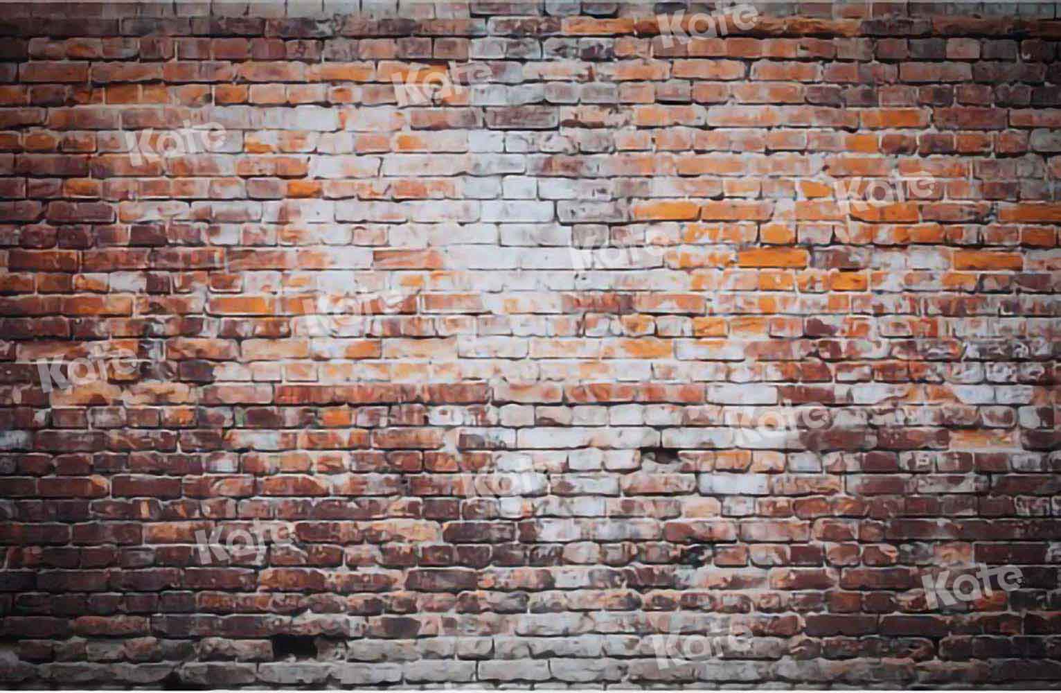 Kate vieux fond de brique rétro pour la photographie conçu par chain photography